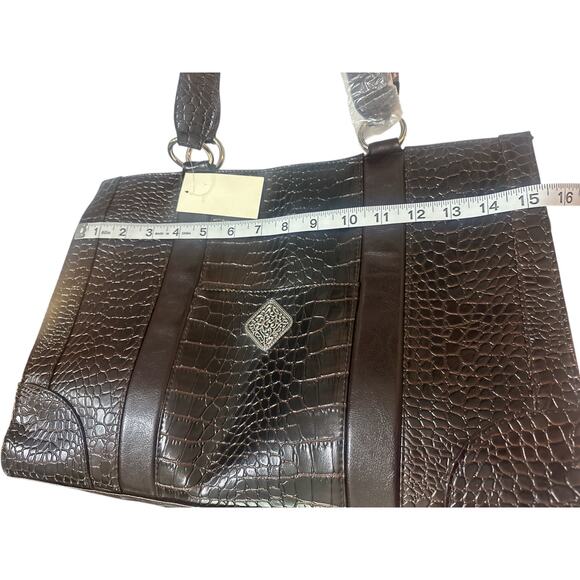Coldwater Creek Juliana Croco Tote - NWT - Picture 6 of 8